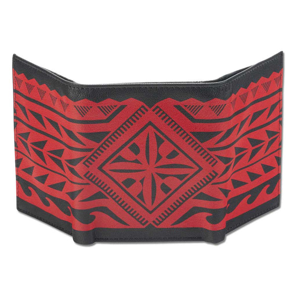 KT26 - Hawaiian tattoo Trifold Wallet - Art "Maka Ihe" by Keahi Raikes - NĀ KOA