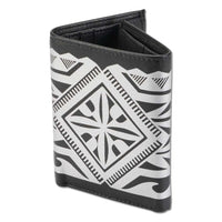KT26 - Hawaiian tattoo Trifold Wallet - Art "Maka Ihe" by Keahi Raikes - NĀ KOA