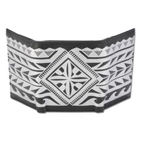 KT26 - Hawaiian tattoo Trifold Wallet - Art "Maka Ihe" by Keahi Raikes - NĀ KOA