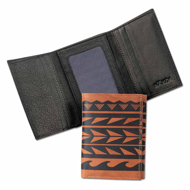 KT26 - Hawaiian tattoo Trifold Wallet - Art