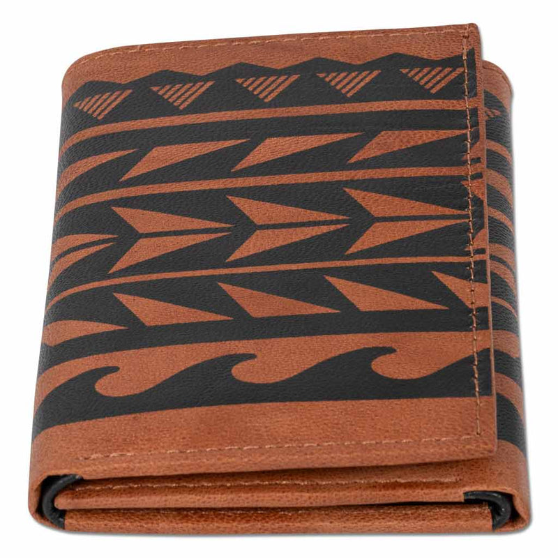 KT26 - Hawaiian tattoo Trifold Wallet - Art