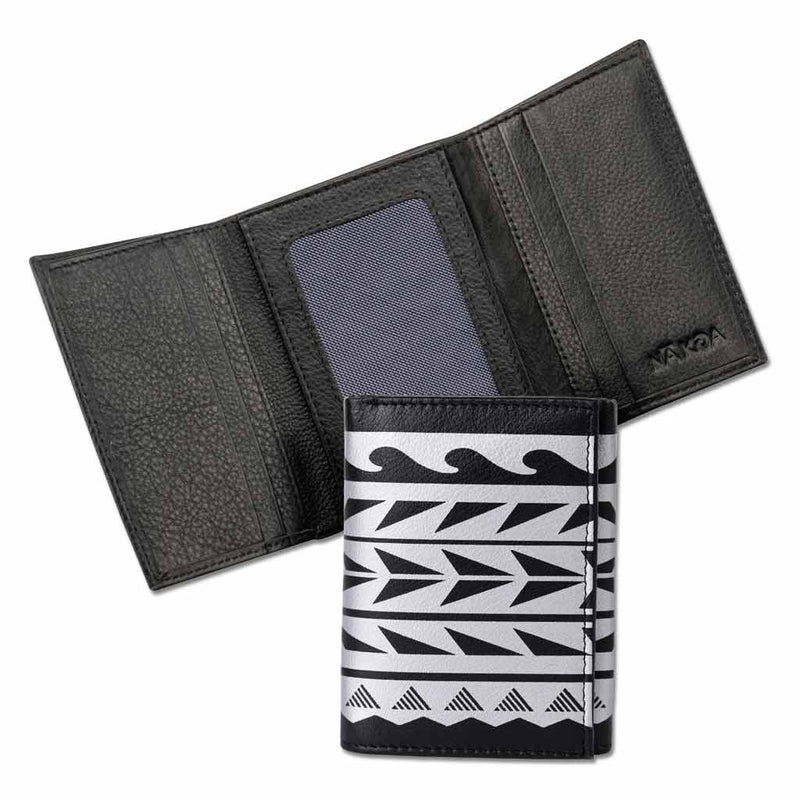 KT26 - Hawaiian tattoo Trifold Wallet - Art