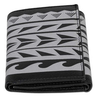 KT26 - Hawaiian tattoo Trifold Wallet - Art "Maka Ihe" by Keahi Raikes - NĀ KOA