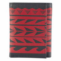 KT26 - Hawaiian tattoo Trifold Wallet - Art "Maka Ihe" by Keahi Raikes - NĀ KOA