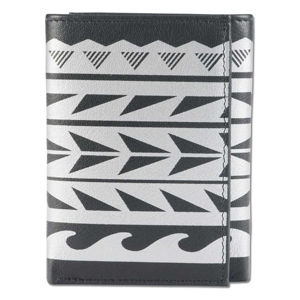 KT26 - Hawaiian tattoo Trifold Wallet - Art "Maka Ihe" by Keahi Raikes - NĀ KOA