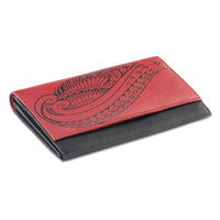 KW24 - Hawaiian Wing tattoo clutch wallet - Art: "Kaulele" by Megan Jones - NĀ KOA