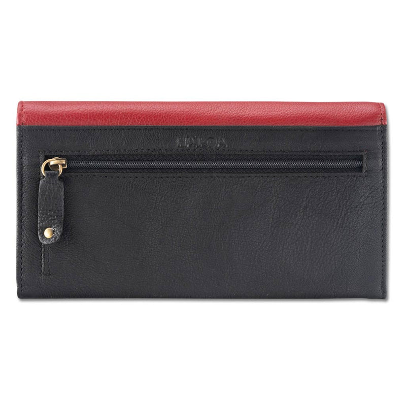 KW24 - Hawaiian Wing tattoo clutch wallet - Art: