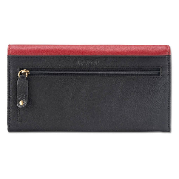 KW24 - Hawaiian Wing tattoo clutch wallet - Art: "Kaulele" by Megan Jones - NĀ KOA