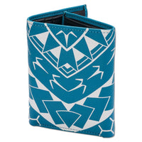 SkyBlueRFID- Polynesian tattoo trifold wallet - Art: "Manu" by Eugene Ta'ase - NĀ KOA