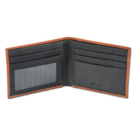 BourbonRFID - Samoan fish hook tattoo bifold wallet - Art: "Makau" by Sulu'ape Si'i Liufau - NĀ KOA