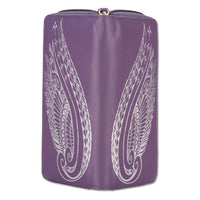 KZ24 - Wing Hawaiian tattoo wallet - Design: Kaulele by Megan Jones - NĀ KOA