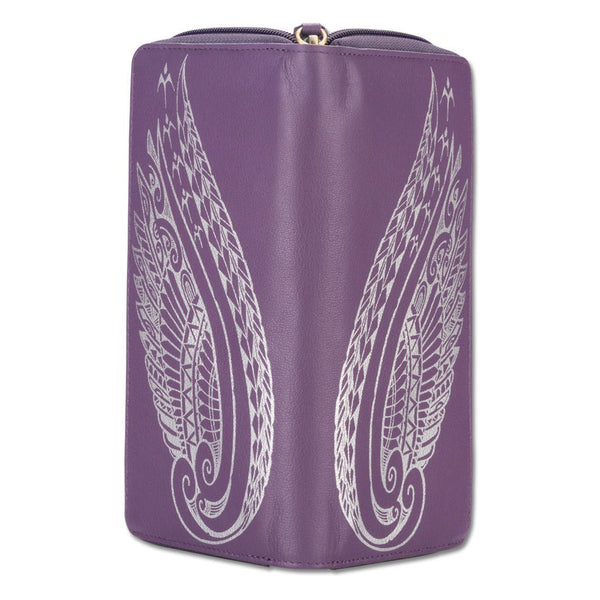 KZ24 - Wing Hawaiian tattoo wallet - Design: Kaulele by Megan Jones - NĀ KOA