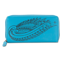 KZ24 - Wing Hawaiian tattoo wallet - Design: Kaulele by Megan Jones - NĀ KOA