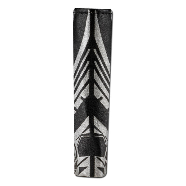 Tribal shark tattoo bifold wallet - Art: "Mano" by Kuaika Quenga