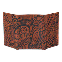 BourbonRFID - KT22 - Hawaiian tattoo trifold wallet - Art: " ‘Ohana" by Samson Harp - NĀ KOA