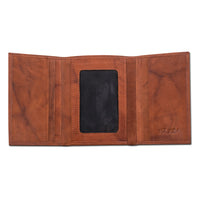 BourbonRFID - KT22 - Hawaiian tattoo trifold wallet - Art: " ‘Ohana" by Samson Harp - NĀ KOA