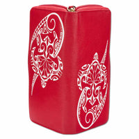 Polynesian tattoo wallet for women - Art: "Hohonu" by Teva Lowy