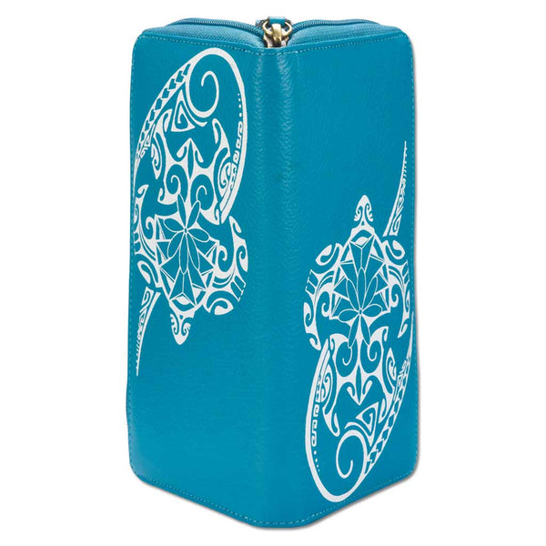 Polynesian tattoo wallet for women - Art: "Hohonu" by Teva Lowy