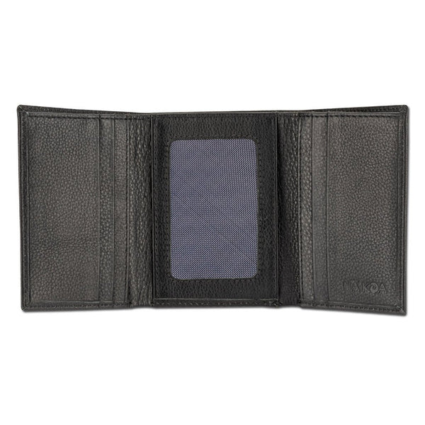 KT22 - Hawaiian tattoo trifold wallet - Art: " ‘Ohana" by Samson Harp - NĀ KOA