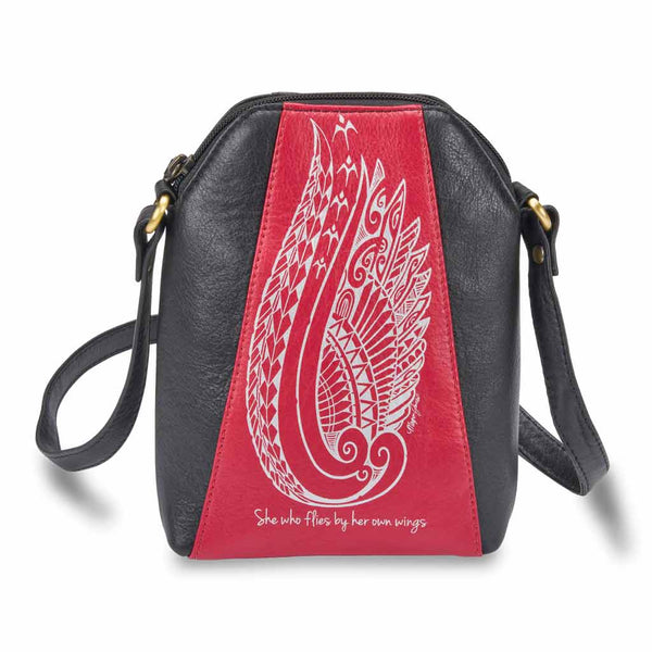 KVP21 RBB - Nohea Compact Purse - Art: "Kaulele" by Megan Jones - NĀ KOA