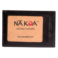 AquaRFID - KK24 - Polynesian tattoo card holder - Art: "Weka" by Kuaika Quenga - NĀ KOA