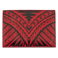 RedRFID - Polynesian tattoo card holder - Art: "Weka" by Kuaika Quenga - NĀ KOA