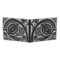 KM28 - SALE - Polynesian tribal tattoo wallet - Art: "Tiki" by Che Pilago - NĀ KOA