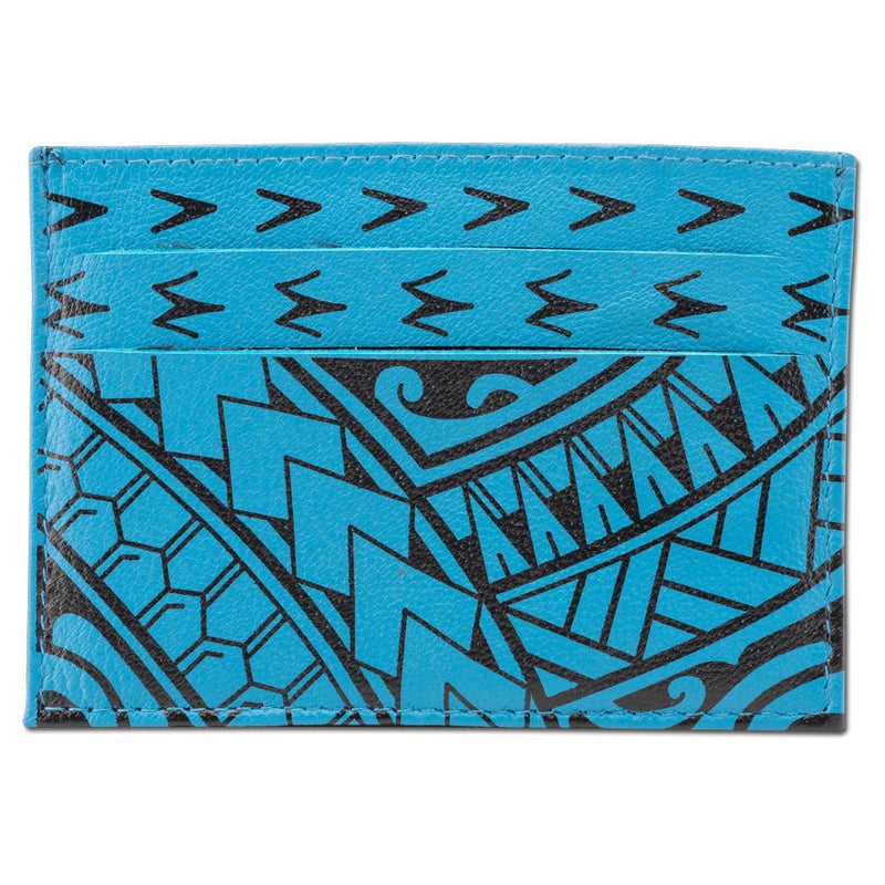AquaBlue KK22 - Samoan tattoo card holder - Art: 