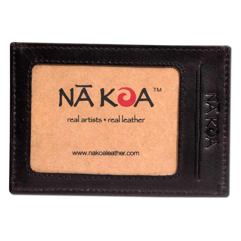 BlackwithSilver - KK22 - Samoan tattoo card holder - Art: 