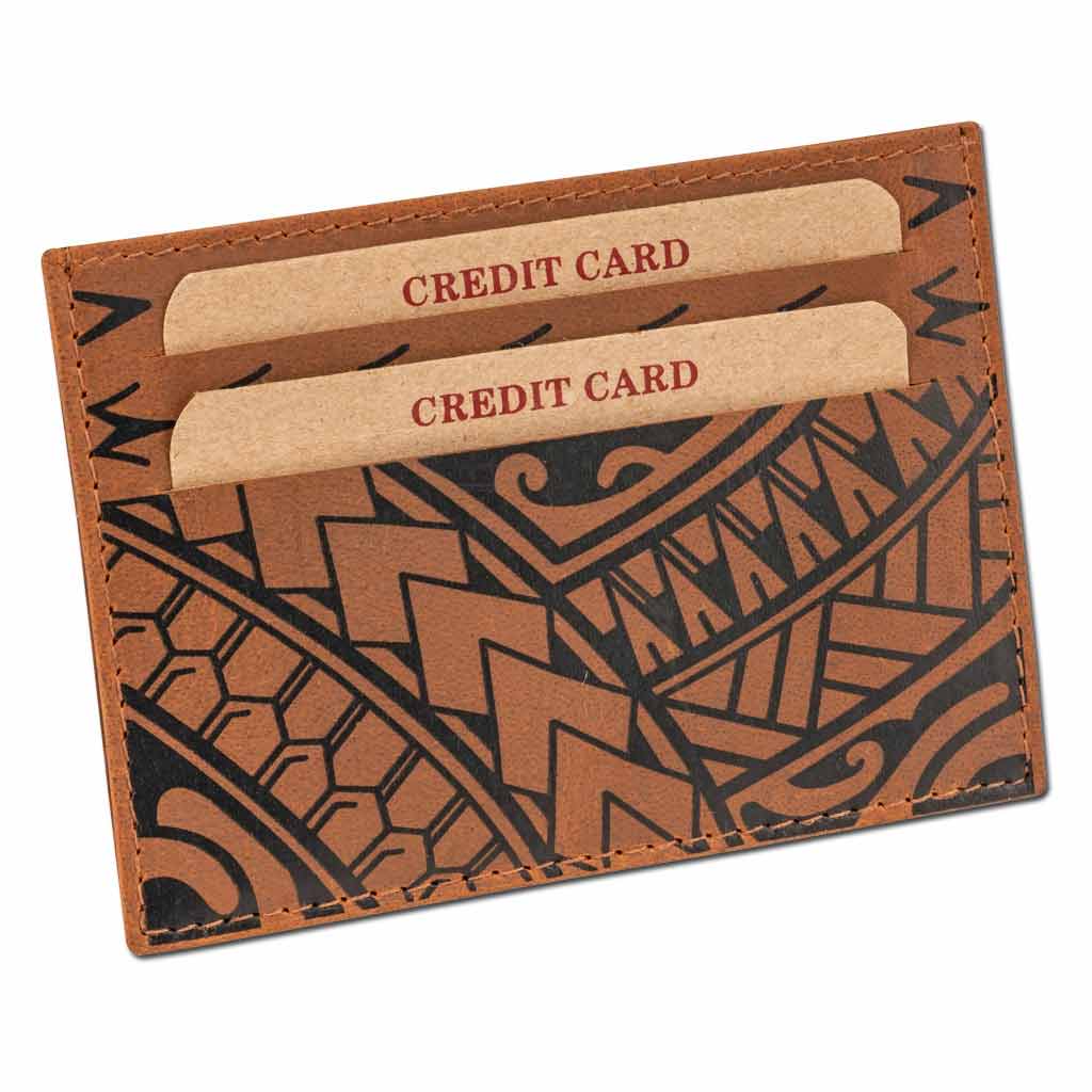 KK22 - Samoan tattoo card holder - Art: 