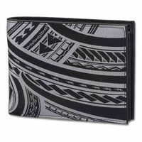 KM34 - Hawaiian tattoo wallet - Art: "Makani" by Kuaika Quenga - NĀ KOA