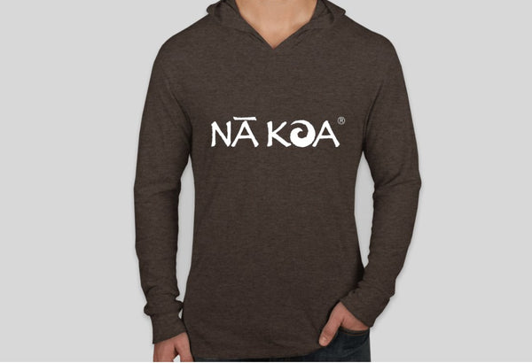 T-shirt - Long Sleeve Statement Hoodie (unisex) - Mocha - NĀ KOA