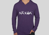 T-Shirt - Long Sleeve Statement Hoodie (unisex) - Purple - NĀ KOA