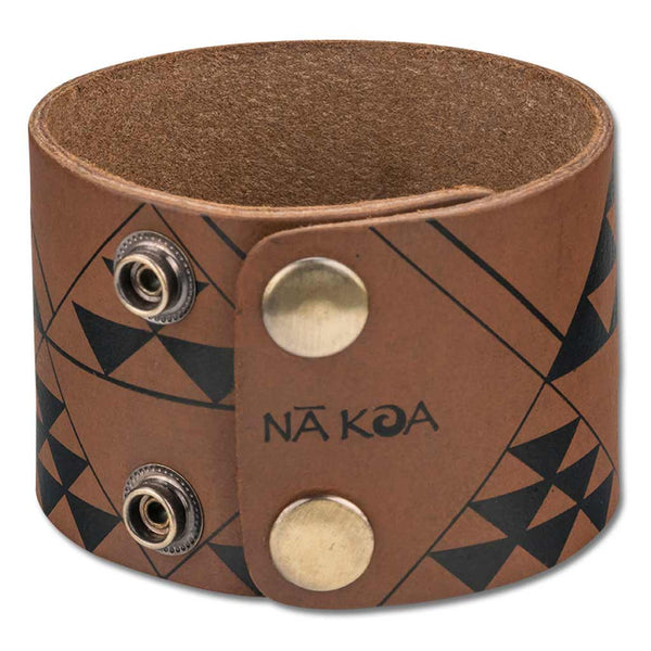 Cuff Bracelets >Hawaiian>Polynesian > Maori> Polynesian Tattoo - Maori tattoo cuff - Design: Niho by Katerina Mauri Moko - NĀ KOA
