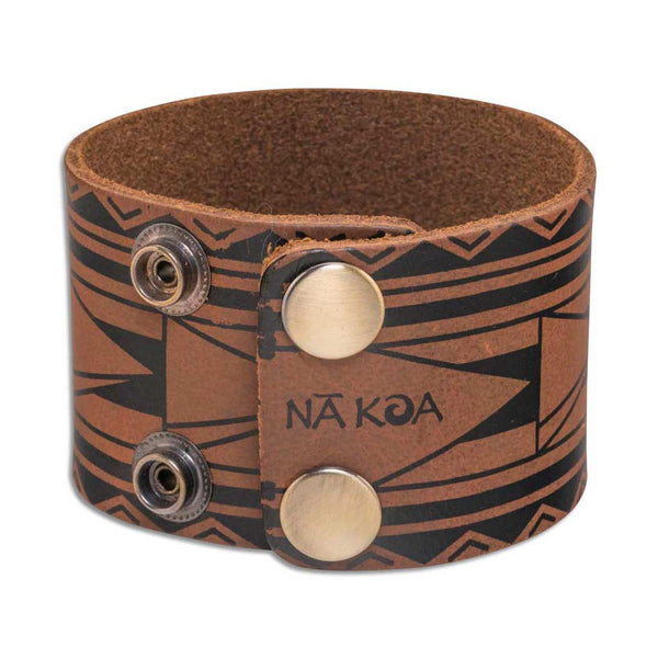 Cuff bracelet > Hawaiian > Samoan > Polynesian tattoo > - SALE - Hawaiian tattoo cuff - SMALL wrist - Art: "Mau" by Kuaika Quenga - NĀ KOA