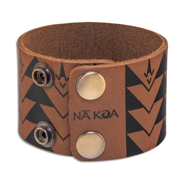 Cuff Bracelet > Samoan > Hawaiian > Polynesian Tattoo - Samoan tattoo cuff - SMALL wrist - Art: "E holo" by Eugene Ta'ase - NĀ KOA