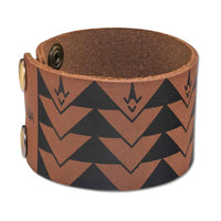 Cuff Bracelet > Samoan > Hawaiian > Polynesian Tattoo - Samoan tattoo cuff - SMALL wrist - Art: "E holo" by Eugene Ta'ase - NĀ KOA